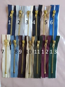 JEANS ZIPS 14CM. FREE DELIVERY UK - Picture 1 of 1