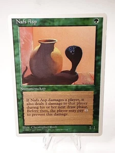 MTG - 4th Edition - Nafs Asp - Common - Lightly Played - Picture 1 of 5