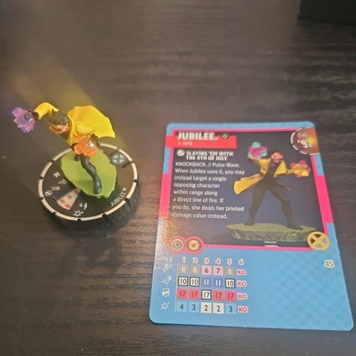 HEROCLIX X-Men '97 046 JUBILEE * CHASE figure  - Image 1 of 3