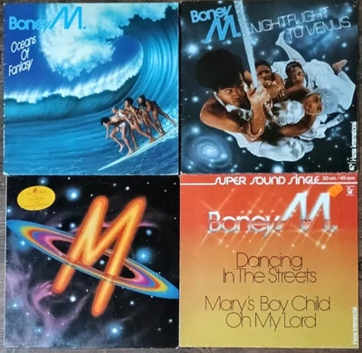 Konvolut Vintage LP und Maxi Boney M Grease Saturday Night Fever und andere 70er - Bild 1 von 3