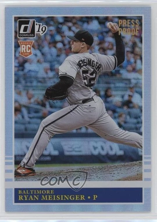 2019 Panini Donruss Retro 1985 Press Proof /5 Ryan Meisinger #248 - Image 1 of 2