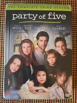 Party Of Five: The Complete Third Season 3 (DVD, 2008) NEW, Sealed - Image 1 of 4