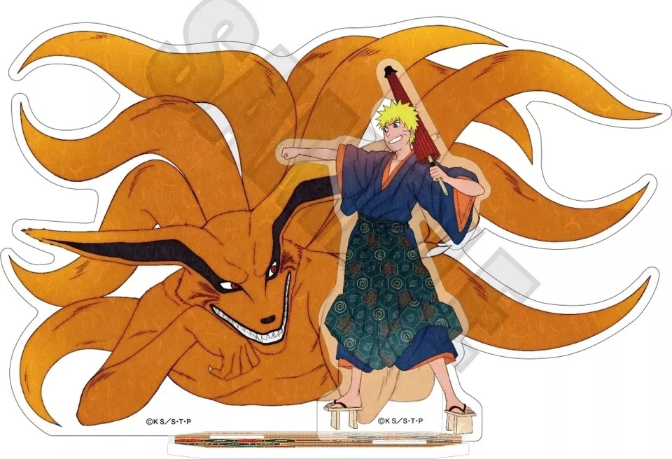 Naruto Uzumaki Acrylic Stand Set Hyakumonogatari Ver. Usato - Immagine 1 di 1