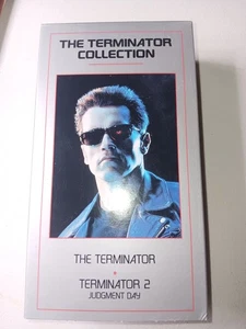 The Terminator VHS Box Set 2 Judgment Day Schwarzenegger Tapes - Picture 1 of 4