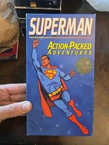 Superman Action-Packed Adventures Color 30 Minutes Horizon Entertainmen VHS Tape - Picture 1 of 7
