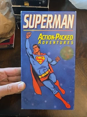 Superman Action-Packed Adventures Color 30 Minutes Horizon Entertainmen VHS Tape - Image 1 of 4