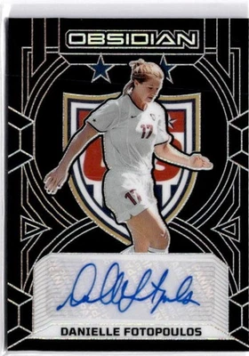 Danielle Fotopoulos 2024-25 Panini Obsidian Class Of 1999 Auto USWNT #109/199 Foto 1 de 2