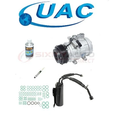 UAC AC Compressor & Component Kit for 2002 Ford E-250 Econoline - Heating qk Foto 1 de 4