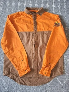 Browning Pheasants Forever Shooting Shirt Men’s M Orange Hunting Outdoor  - Picture 1 of 8