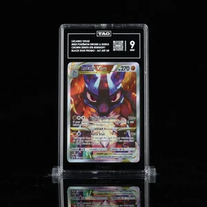 Lucario VSTAR - Crown Zenith ETB #SWSH291 - TAG MINT 9 FREE SHIPPING - Picture 1 of 3