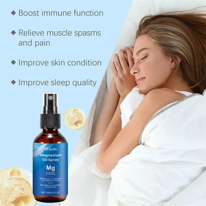 60ML Magnesium Oil Spray Sleep Essential Oil Mist Improve Sleep&Skin Condition - Picture 1 of 17