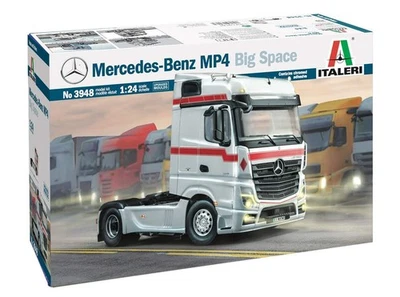 Italeri 3948S Mercedes-Benz 1:24 MP4 Big Space, Faithful Replica, Model Making,  - Immagine 1 di 4