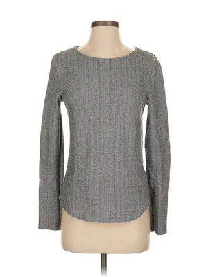 Fluxus Women Gray Long Sleeve Top S - Image 1 of 4