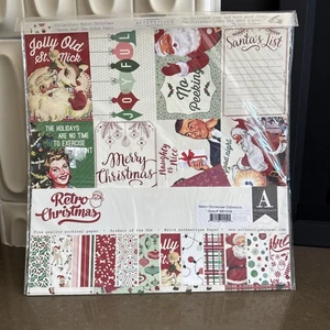 Authentique Retro Six Christmas Two Sided Paper 2016’ - Bild 1 von 7