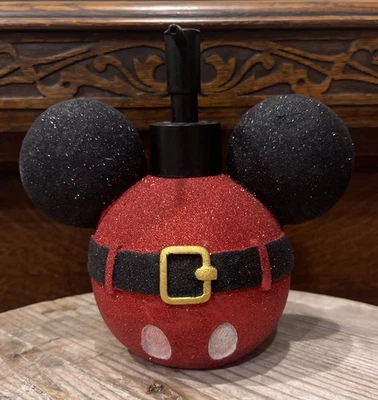 Disney Mickey Mouse Ears Glitter Soap Dispenser - Image 1 of 4