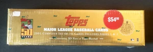 2001 TOPPS BASEBALL FACTORY SET SEALED GOLD BOX 790 CARDS ICHIRO PUJOLS ROOKIES - Picture 1 of 3