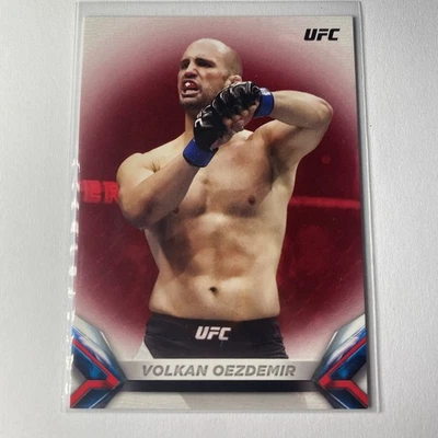 2018 Topps UFC Knockout Volkan Oezdemir Ruby /8 ! Very rare  - Image 1 of 2