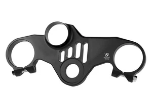 Bonamici Black Aluminium Triple Clamp to fit BMW S1000RR (Street) 2015-2018 - Picture 1 of 2