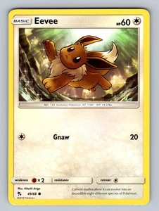 Eevee (49) 49/68 Common Hidden Fates LP - NM Pokemon TCG - Picture 1 of 2