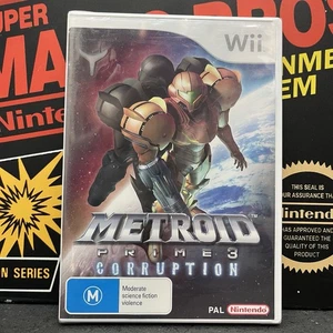 Metroid Prime 3: Corruption Nintendo Wii Wii U PAL FREE POSTAGE - Picture 1 of 11