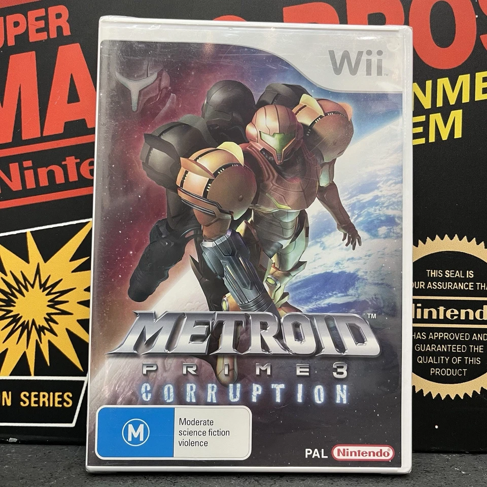 Metroid Prime 3: Corruption Nintendo Wii Wii U PAL FREE POSTAGE - Image 1 of 4