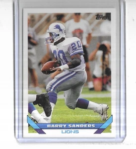 1993 Topps Football #190 Barry Sanders Detroit Lions - Picture 1 of 2