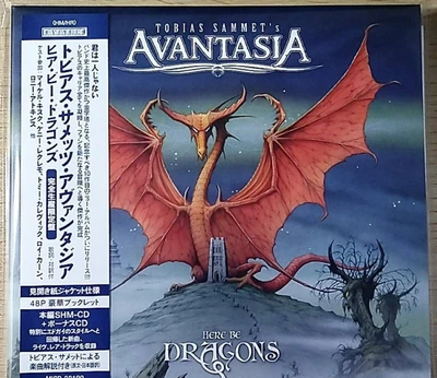 Tobias Sammet's Avantasia Here Be Dragons SHM-CD+CD Limited Edition Foto 1 de 2