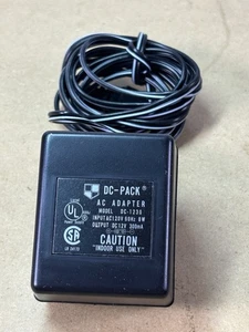 New 12V 300mA Power Supply AC to DC Adapter for 1980s Telephones Japan DC-1230 - Picture 1 of 6