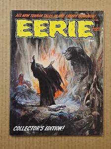 Eerie #2 Frazetta cover Warren 1966 FN+ - Picture 1 of 4