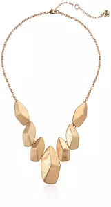 The Sak Womens Gold Pendant Collar Necklace Chain Extension 18 Inches - Picture 1 of 2