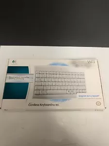 Logitech Cordless Keyboard for Wii/Wii U 920-000934 (white) - Picture 1 of 4