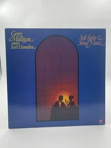 GERRY MULLIGAN MEETS SCOTT HAMILTON SOFT LIGHTS & SWEET MUSIC LP VG+ VINYL - Picture 1 of 4