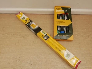 STABILA R TYPE R300 24" 600MM HEAVY DUTY SPIRIT LEVEL + FREE 6PC SCREWDRIVER SET - Picture 1 of 3