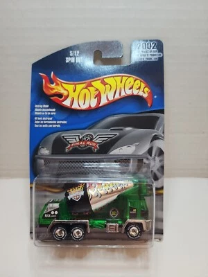 Hot Wheels 2002 FINAL RUN SPIN OUT Retired Model REAL RIDERS 55815 - 0814 - Image 1 of 4