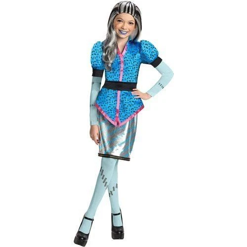 Scaris City Of Freights Frankie Stein Costume Monster High Large 10-12 Brand New - Image 1 of 1