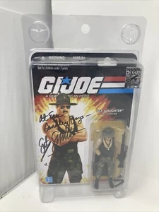 2010 GI Joe SDCC Exclusive Sgt. Slaughter BLACK SHIRT Variante MOC mit Etui - Bild 1 von 7