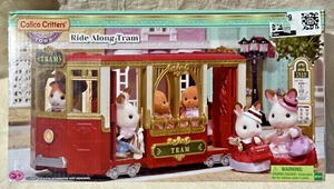 Sylvanian Families Calico Critters Town Series Ride Along Tram NEW CC3015 - Picture 1 of 17