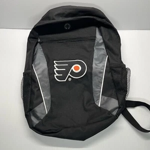 Philadelphia Flyers Backpack Adult Black Logo Book Bag NHL Hockey - Picture 1 of 15