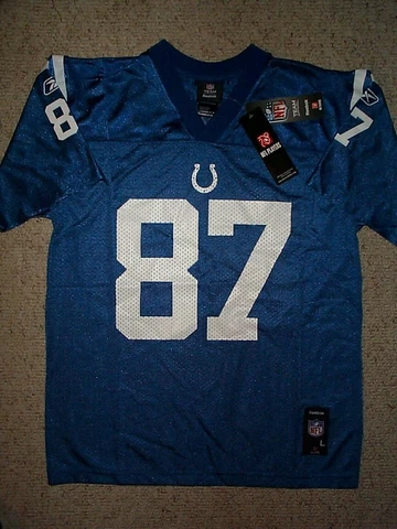 ($50) Indianapolis Colts REGGIE WAYNE nfl Jersey YOUTH KIDS BOYS (L-LG-LARGE) Cover