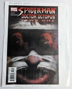 Spider Man Doctor Pulpo Año Uno 3 ARTE PRODUCCIÓN MARVEL con Certificado de Autenticidad 15 PGS - Imagen 1 de 15