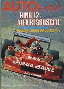 AUTO HEBDO Nr. 112 02.05.1978 NÜRBURGRING F2 PIRONI LIGIER JS9 FIESTA 1300S - Bild 1 von 1