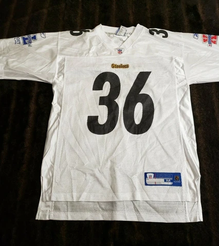 Reebok Pittsburgh Steelers Jerome Bettis Super Bowl  2006 Mens Medium Jersey #3 Cover