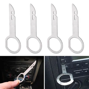 Car Stereo Radio Removal Key CD Stereo Host Audio Removal Tool for Audi Benz - Picture 1 of 17