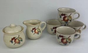 International Tableworks Stoneware Sugar N' Spice cups Jug Sugar Fruit Berries - Bild 1 von 23