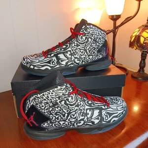 New Jordan Super Fly 4 JCRD White/Gym Red-Black INFRRD 23 10.5 - Picture 1 of 2