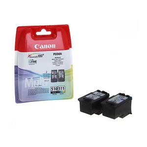 ORIGINALI CANON PG510+CL511 PER Canon Pixma MP230 MP235 MP499 MP230 MP490 Serie - Foto 1 di 1
