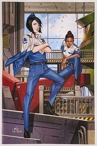 Mech Cadets #2 Inhyuk Lee Virgin 1:10 cover variante C quasi nuova - Foto 1 di 2