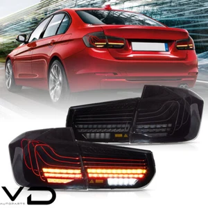 Pair VLAND LED Taillights w/ laser DRL For BMW 3Series F30 F35 F80 Sedan 2012-18 - Picture 1 of 17