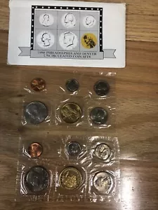 1986 Philadelphia And Denver Uncirculated Coins - Picture 1 of 3