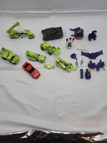 Vintage Takara Hasbro Kenner Transformers 1980's Original CORVETTE Construction Cover